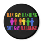 Ban Gay Bashing Magnets