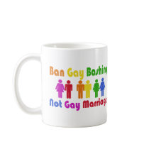 Ban Gay Bashing Coffee Mug