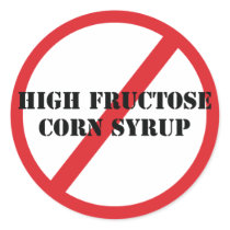 Ban High Fructose Corn Syrup Sticker