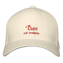 Ban Name Cap / Hat embroidered hats by toppings Ban Name Cap / Hat embroidered hats