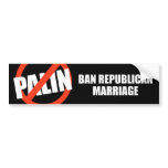Ban Republican marriage bumper stickers