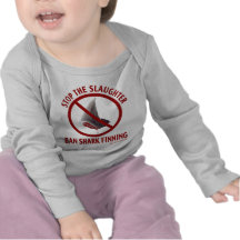 Ban Shark Finning Infant Long Sleeve T-shirt
