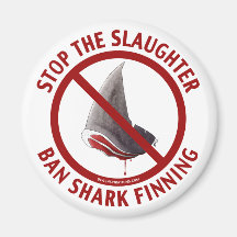 Ban Shark Finning Magnet