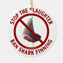 Ban Shark Finning Ornament