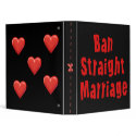 Ban Straight Marriage binders