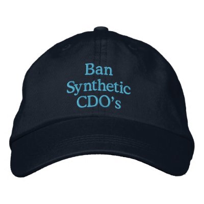 Ban Synthetic CDO's Embroidered Hat by BreadandCircuses