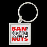 Ban The GOVERNMENT keychains