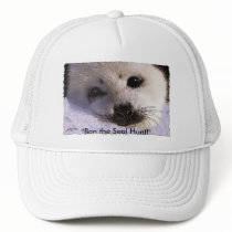 "Ban the Seal Hunt!" Cap Hat