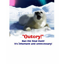 "BAN THE SEAL HUNT!" Tops, Tees & Hoodies t-shirts by RavenSpiritPrints "BAN THE SEAL HUNT!" Tops, Tees & Hoodies t-shirts