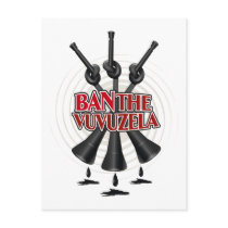 Ban The Vuvuzela postcards