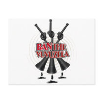 Ban The Vuvuzela postcards