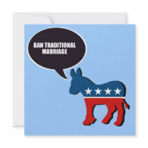 Ban Traditional Marriage invitations by AntiRepublican Ban Traditional Marriage invitations