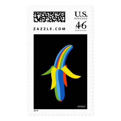 Banana - Art Gallery Selection Stamp by lonvig