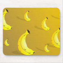 Banana Background Mousepads