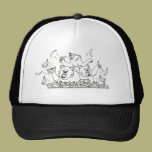Banana Bear Trucker Hat hats