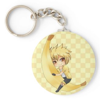Banana Boy chibi keychain