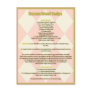 Banana Bread Recipe Postcard