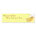 Banana Bumper Sticker bumper stickers by Customizables Banana Bumper Sticker bumper stickers