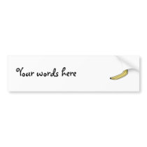 Banana Bumper Sticker