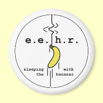 Banana Bungee Jump magnets