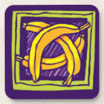 banana coaster cork coasters