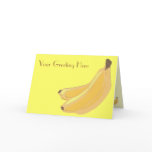 Banana Greeting Card