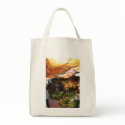 Banana Grocery Bag by dchaddad Banana Grocery Bag