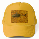 BANANA HELICOPTER TRUCKER HATS