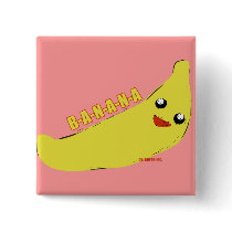 Banana in pink buttons