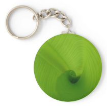 Banana Leaf Keychain