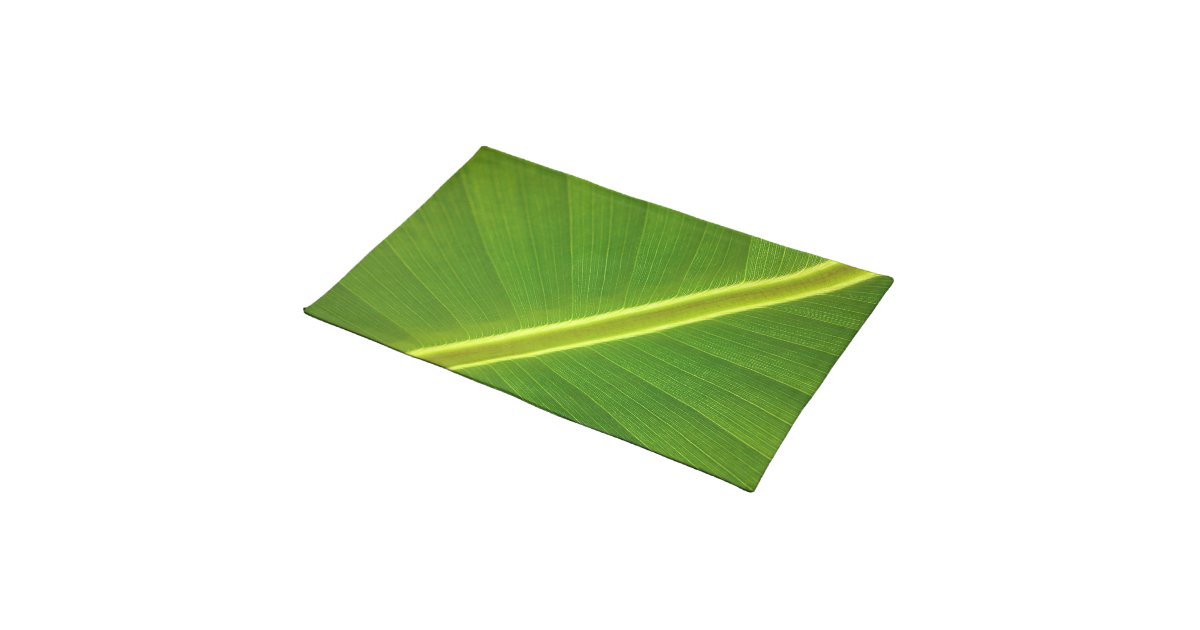 Banana Leaf Placemat Zazzle