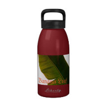 Banana Leaf Water Bottle