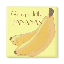 Banana Magnet by Customizables Banana Magnet