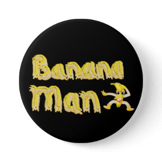 Banana Man button