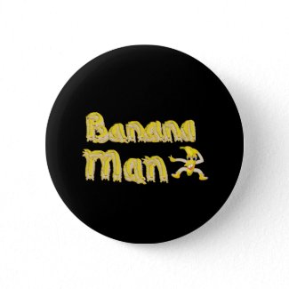 Banana Man button button