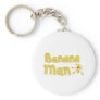 Banana Man button Keychain