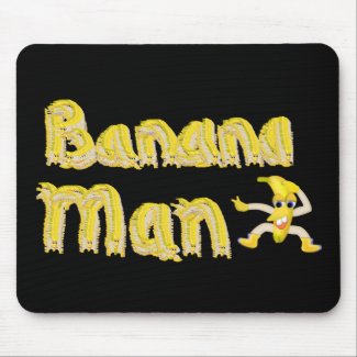 Banana Man mousepad