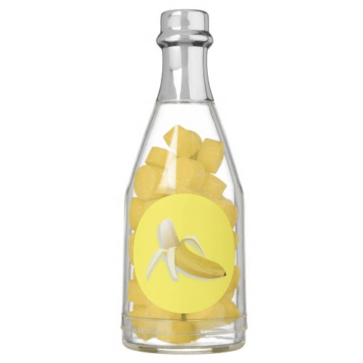 Banana on Banana Flavored Gum Zazzle