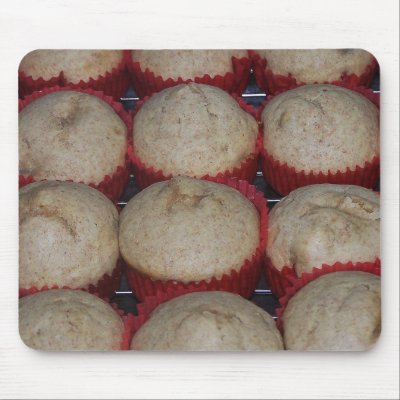 Banana Pancake Muffin Mousepad by JoniceC