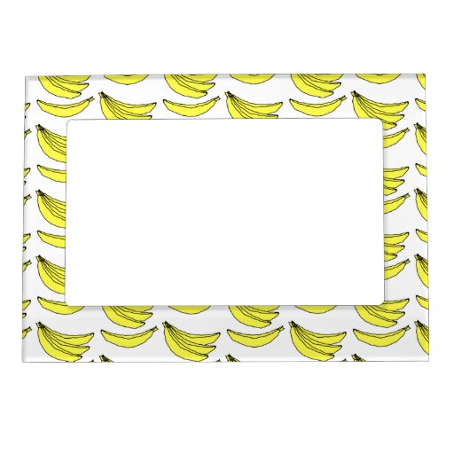 Banana Pattern. Picture Frame Zazzle
