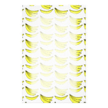 Banana Pattern. Personalized Stationery
