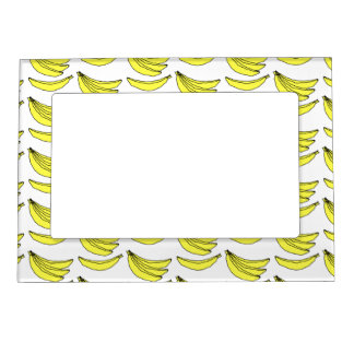 banana_pattern_picture_frame_magnet-rc2d