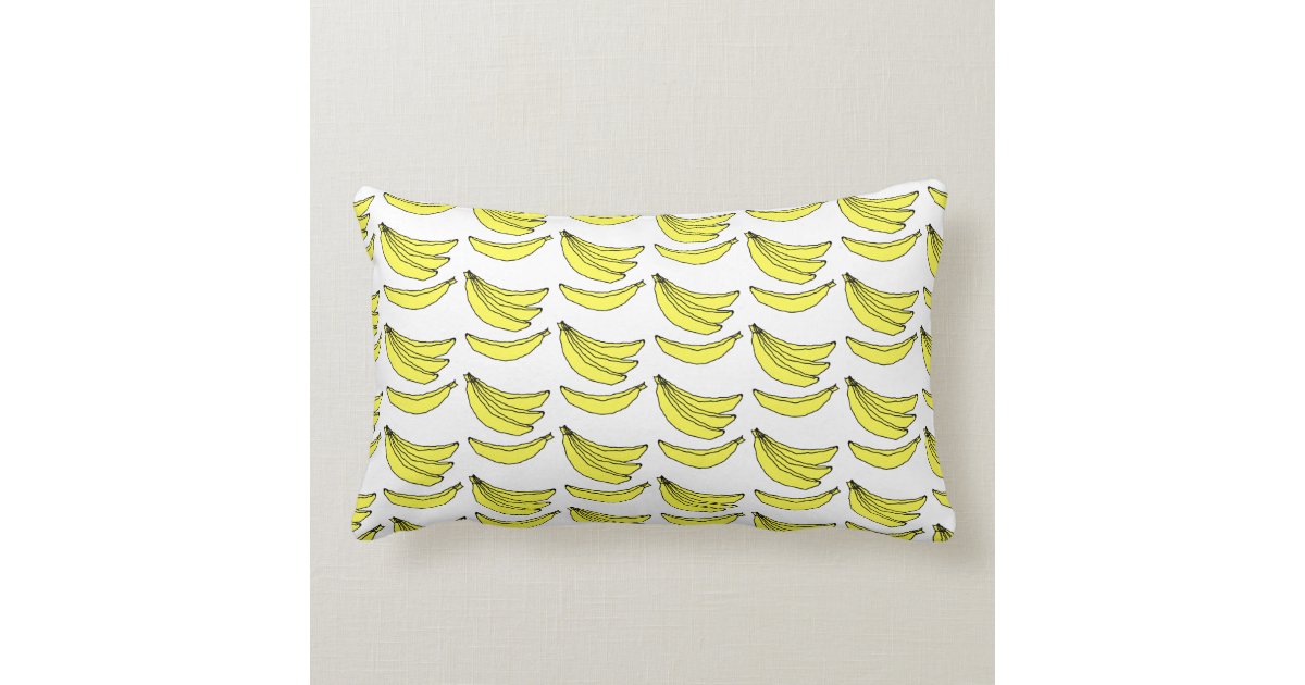 banana throw pillow