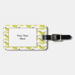 Banana Pattern. Tags For Luggage