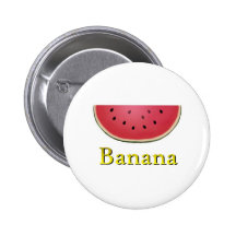 Banana Pinback Buttons