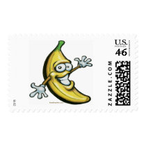 Banana Postage Stamp