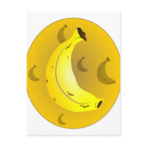 Banana postcards