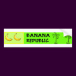 Banana Republic Bumper Sticker