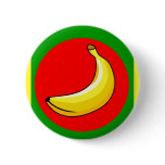 Banana Republic, Democratic Republic of the Congo Pinback Button