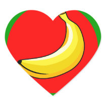Banana Republic Flag Heart Stickers